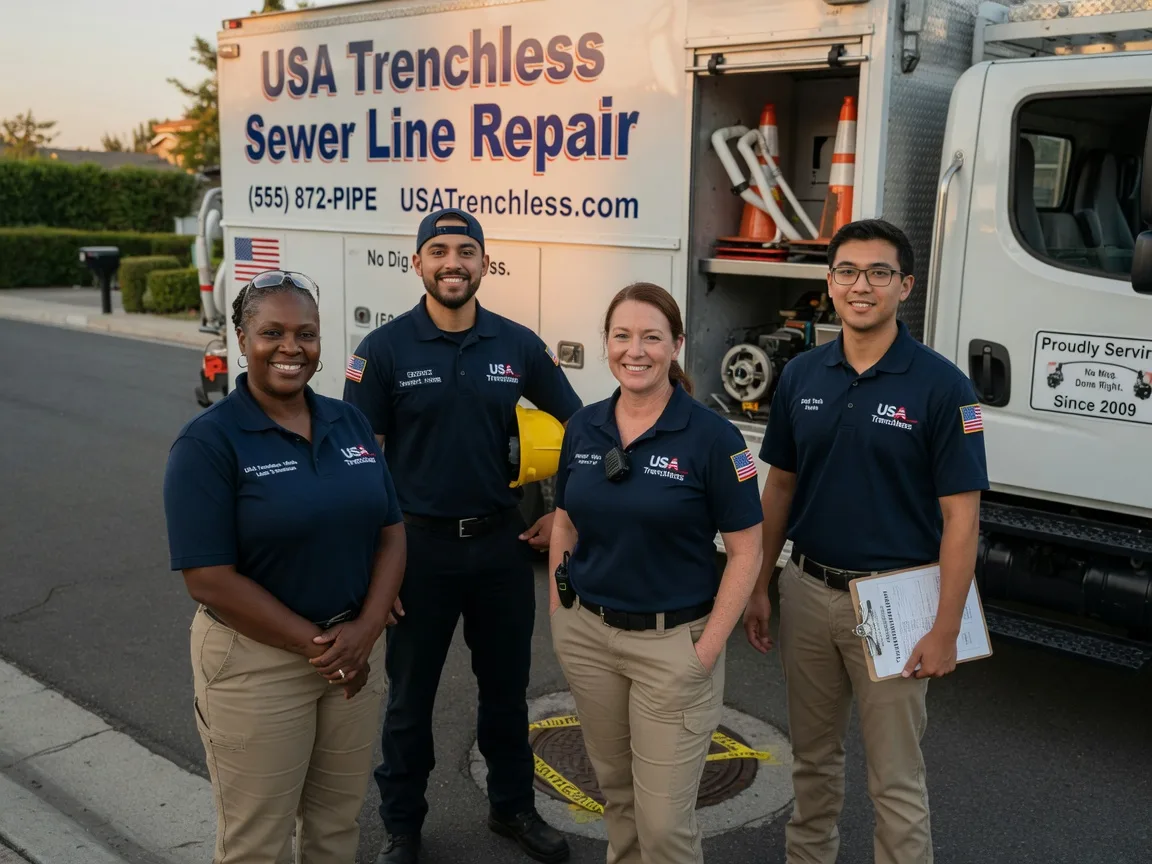 Sewer Line Repair company in Dow, IL